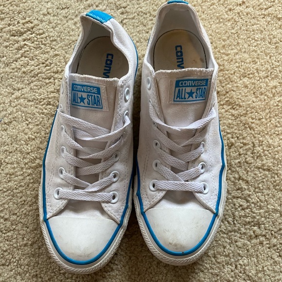 white vintage converse